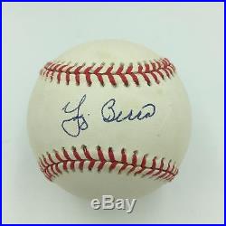 Yogi Berra Signed Autographed National League Baseball With JSA COA