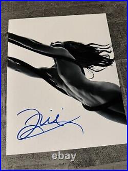 Zoe Saldana (Guardians GAMORA) Signed Autographed 8x10 photo AUTO with COA